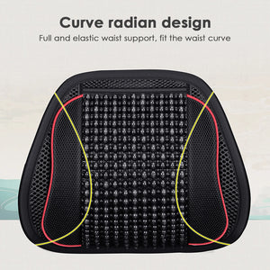 Curved Lumbar Mesh Seat Supporter