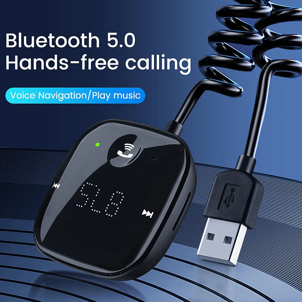 Wireless Bluetooth FM Transmitter Car Kit